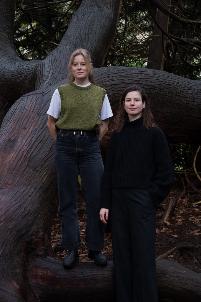 Die zwei Fotografinnen Linde und Sarah